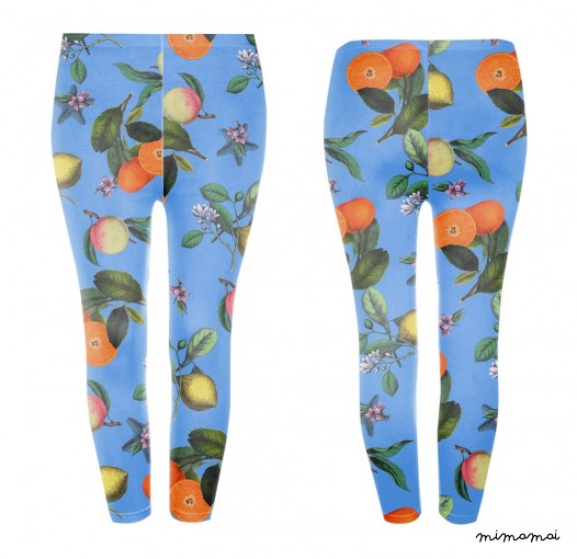 GIRLS - Fruits and Starfish Girl leggings