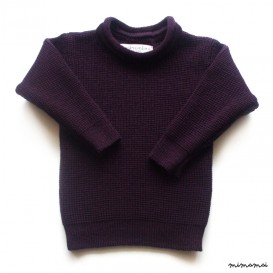 Babies/Children's Virgin wool roll-neck sweater/jumper/cardigan/toddlers/crew neck