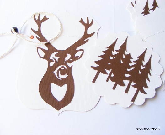 DEER & FOREST PAPER GARLAND