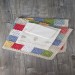 Copertina neonato in cotone 100% fatta a mano all'uncinetto con set lenzuolo e federa