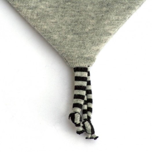 Bavoir-bandanas-gris-chine-pression-2