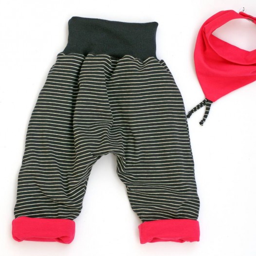 sarouel-bebe-enfant-reversible-fuchsia-marine-raye-4