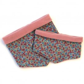 Snood-enfant-bebe-rose-ortensia-7