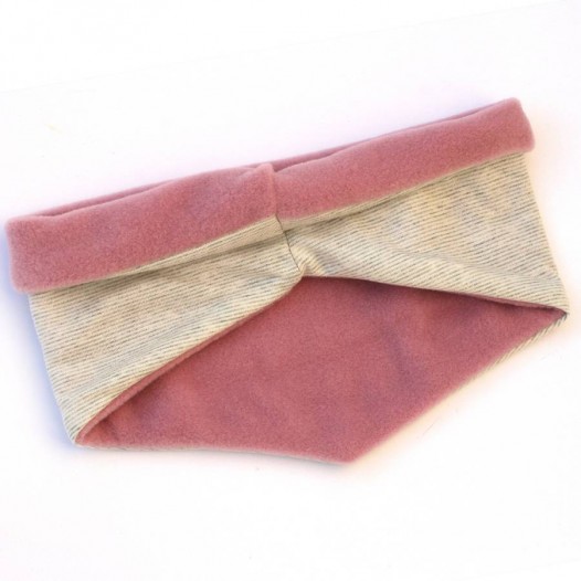 Snood-enfant-bebe-rose-ortensia-raye-gris-4