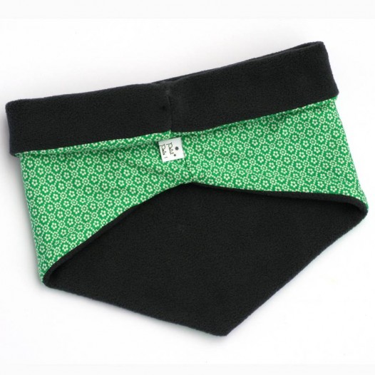 Snood-enfant-bebe-vert-gris-2