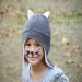 Children Cat Hat, Toddler Cat Fleece Hat