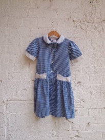 Vintage+gingham+school+dress+&pound;16