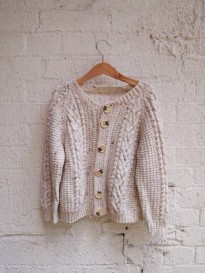 Aran+Knitted+cardiagan+&pound;20