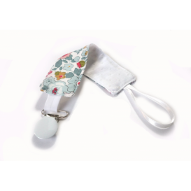 Attache t&eacute;tine liberty blanc