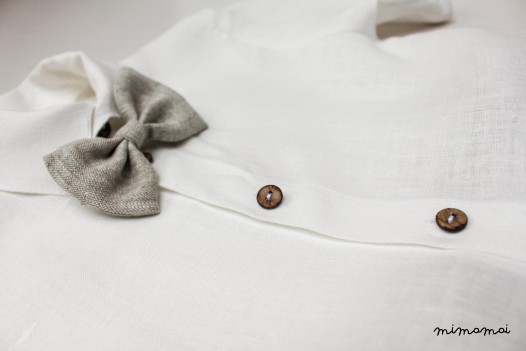 Natural linen outfit