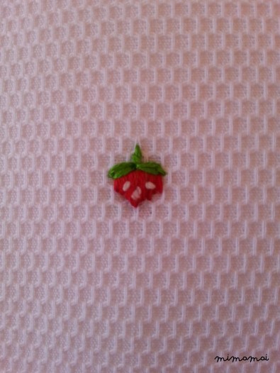 Fasciatoio da borsa "Fragole"