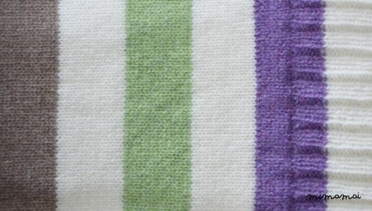 STRIPY SCARF KNITTING KIT - 2 COLOURS AVAILABLE