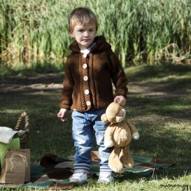 Maglione marrone scuro