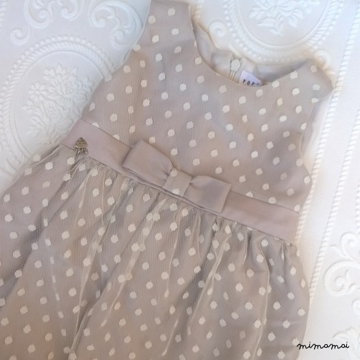 vestito seta e tulle