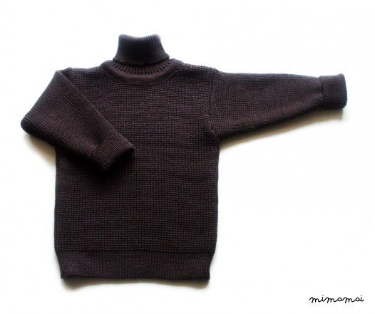 Babies/Children's Virgin wool turtleneck sweater/jumper//pullover/polo neck