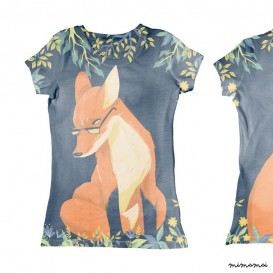 GIRLS -- Smart Fox T-Shirt