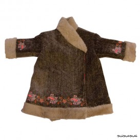 Manteau b&eacute;b&eacute; fille Petrouchka