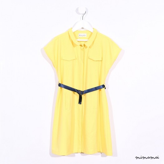 Easy Shirtdress yellow