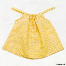 Yellow strap top