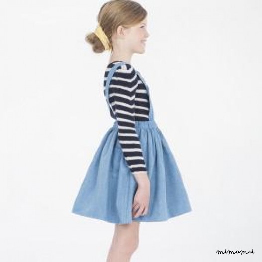 Denim Pinafore dress