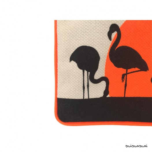"Sunset" pouch bag
