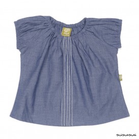 Anijah Top Indigo