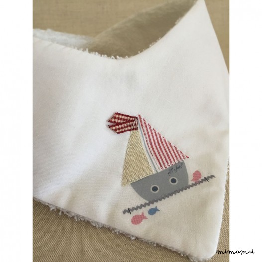 Babero bandana Mediterr&aacute;neo