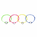 Neon star bracelet