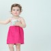 Linen dress with Liberty details