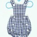 Baby romper vintage style
