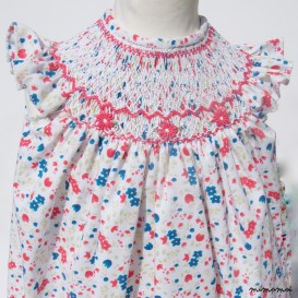 Colorado Skipper smocked girls dress