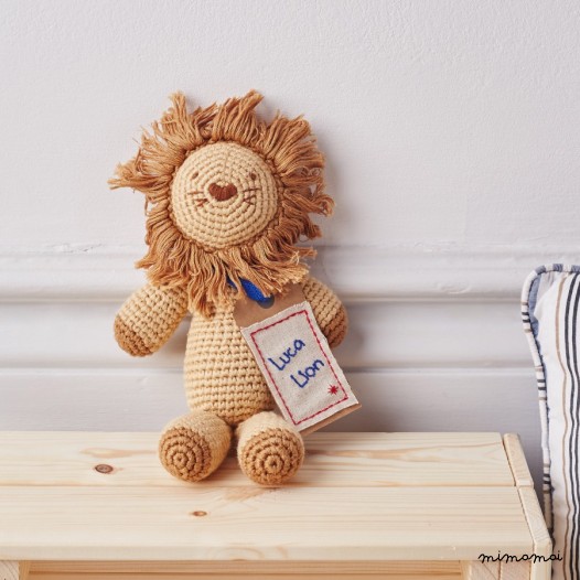 Hand Crocheted Luca Lion