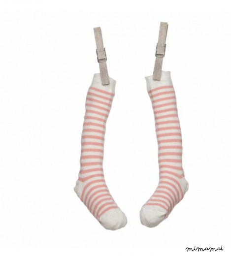 Children's knee length Socks Rose Pink