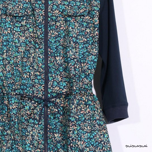 3/4 Sleeved Dress green
