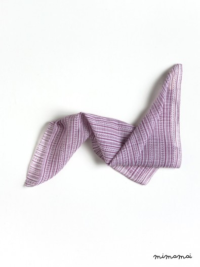 Fabri Square scarf cherry pink