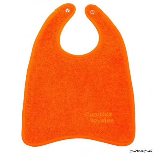 Carott bib that never look dirty
