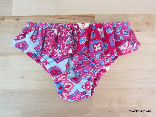 Ruffle swimsuit for Little Girls