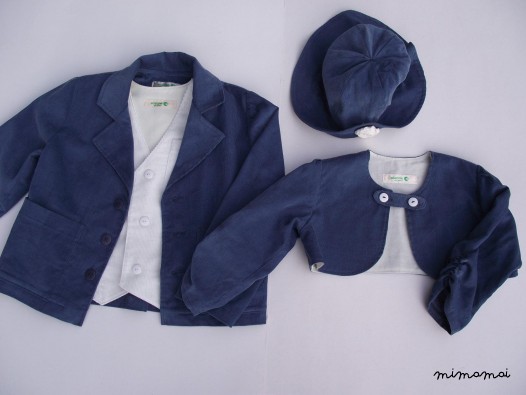 Natural corduroy vest