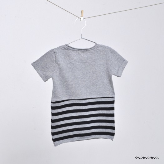 T-Shirt Mango Nebbia Zaffiro