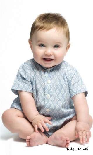 Frog baby boy print of anchors