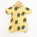 Organic hastag tunic dress