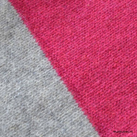 LUXURY COLOUR BLOCK SCARF KNITTING KIT