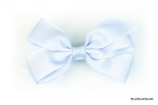 Medium Pastel Blue Bow