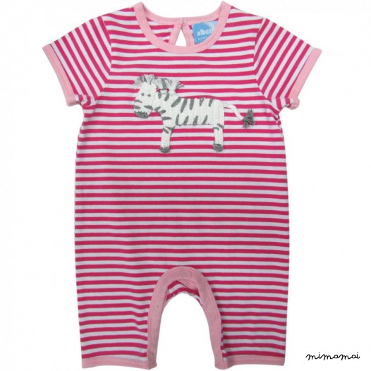 Crochet Zebra Romper