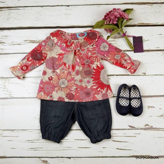 Liberty Frilled Top