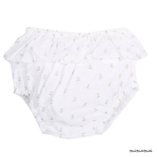 Linen bloomer, Bloomer floral print, Baby bloomer