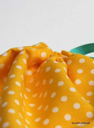 Nappy bag yellow