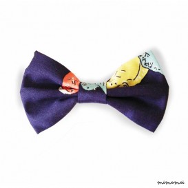 Bow Clip in Budgie Navy