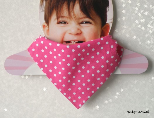 Polka dots Baby Girl Bandana