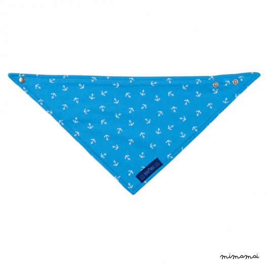 Bandana anclas azul